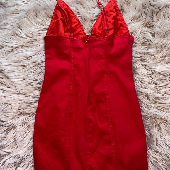 Red Mini Dress - Picture 1 of 2
